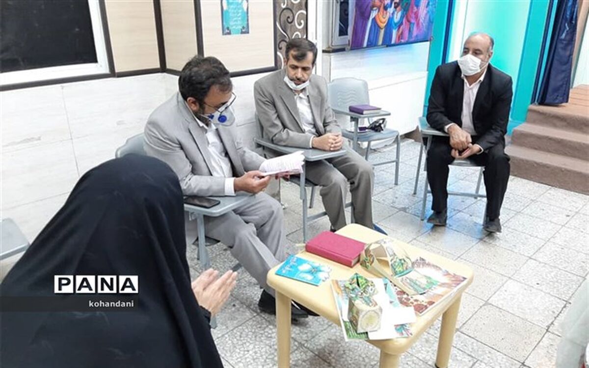 مجتبی ولی پوری از دارالقرآن حضرت زهرا(ع) در منطقه چهار بازدید کرد