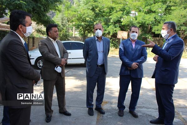 بازدید رییس و معاون سازمان دانش‌آموزی کشور از اجرای طرح گردشگری دانش‌آموزی در ورسک