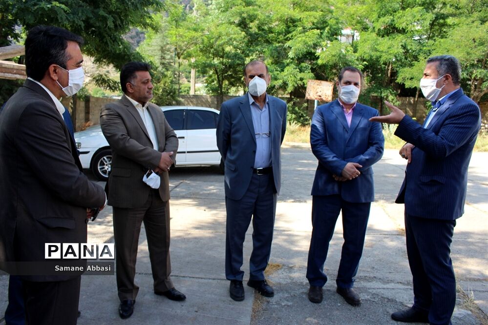 بازدید رییس و معاون سازمان دانش‌آموزی کشور از اجرای طرح گردشگری دانش‌آموزی در ورسک