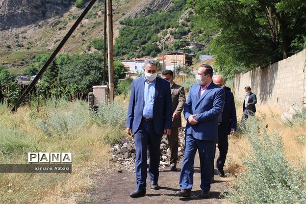 بازدید رییس و معاون سازمان دانش‌آموزی کشور از اجرای طرح گردشگری دانش‌آموزی در ورسک
