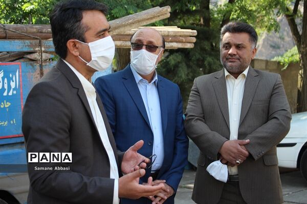 بازدید رییس و معاون سازمان دانش‌آموزی کشور از اجرای طرح گردشگری دانش‌آموزی در ورسک