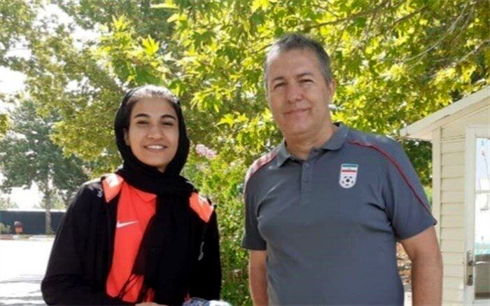 دیدار لژیونر زن فوتبال ایران با اسکوچیچ