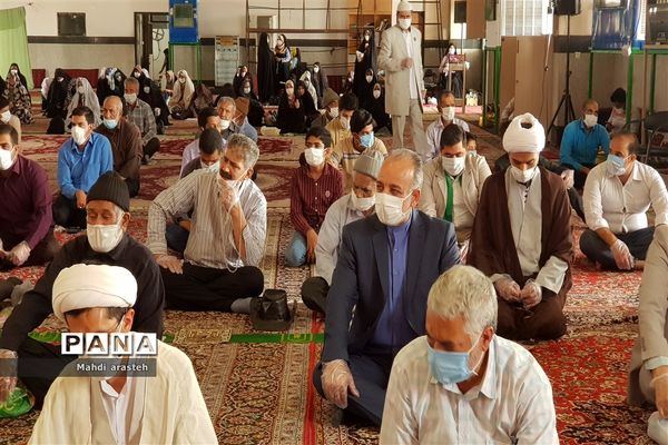 اقامه چهارمین نماز جمعه سال ۱۳۹۹ شهرستان خوسف