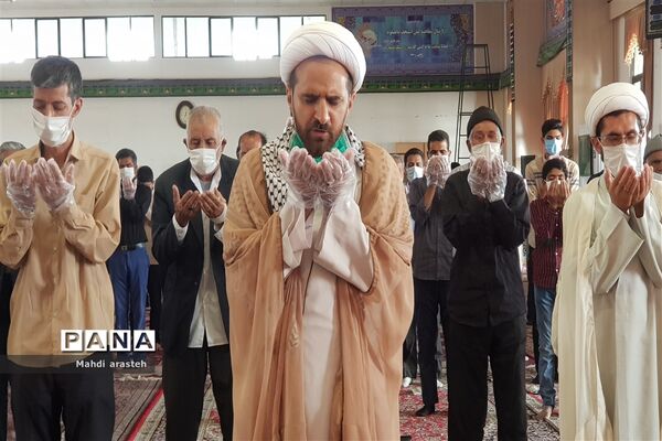 اقامه چهارمین نماز جمعه سال ۱۳۹۹ شهرستان خوسف