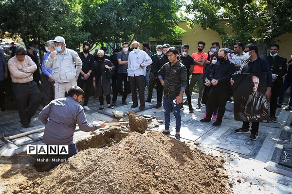 تشییع جنازه سیروس گرجستانی