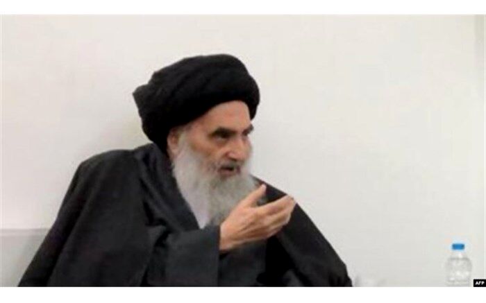 الشرق الاوسط کاریکاتور موهن به آیت‌الله سیستانی را حذف کرد