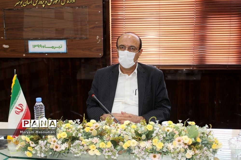 جلسه ستاد هماهنگی اجرای سنجش دانش‌آموزان استان بوشهر