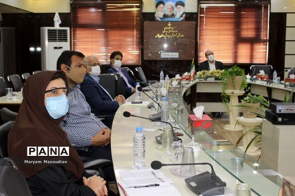 جلسه ستاد هماهنگی اجرای سنجش دانش‌آموزان استان بوشهر