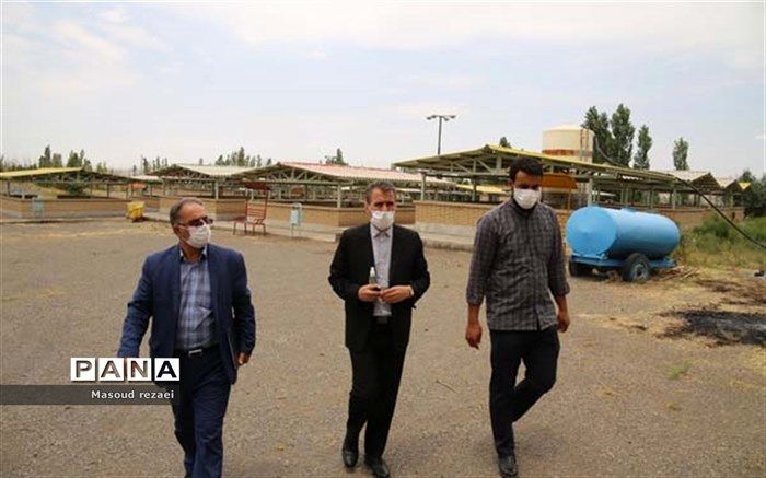 آغازعملیات بهسازی و تعمیرات اردوگاه دانش آموزی شهید ناصری میانه + فیلم