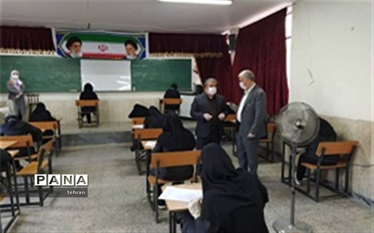 امتحانات نهایی منطقه17 با رعایت پروتکلهای بهداشتی به پایان رسید