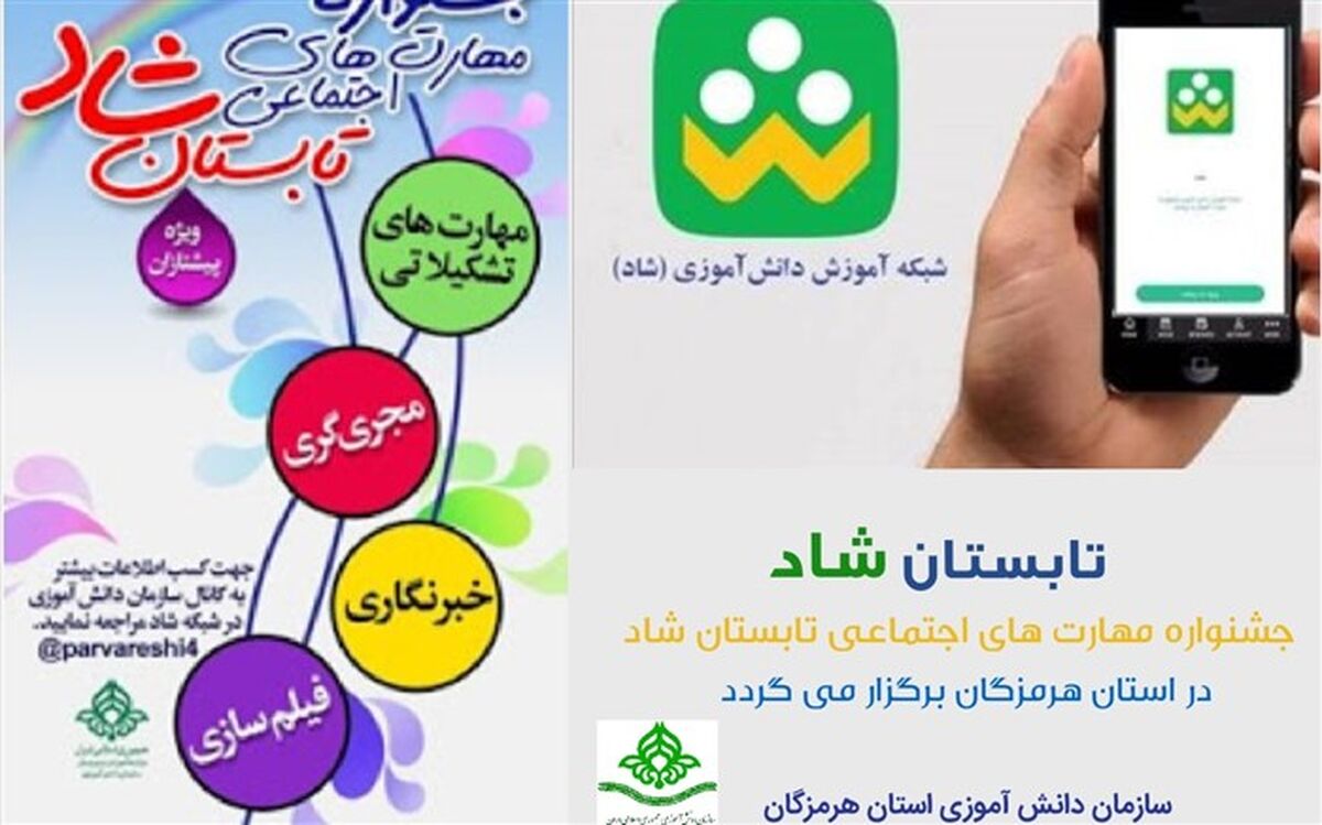 شیوه نامه جشنواره مهارت های اجتماعی تابستان شاد در حال اجراست