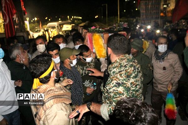 شب وداع با شهیدان مدافع حرم در پارک موزه دفاع مقدس مازندران