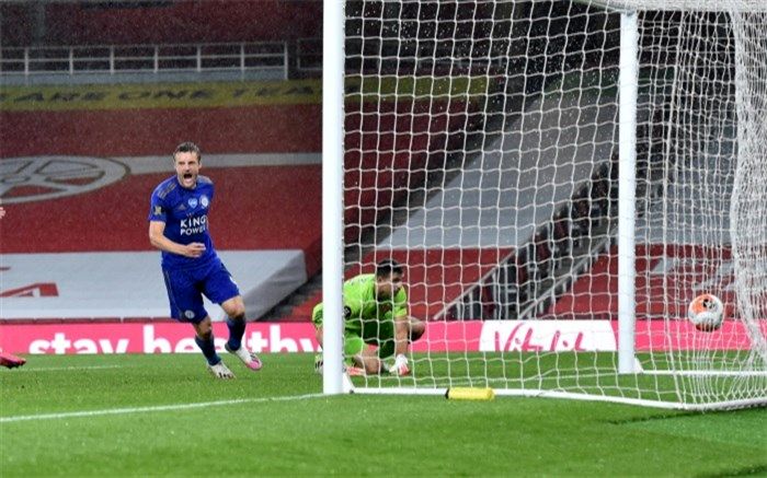 لیگ برتر انگلیس؛ واردی رویاهای آرسنال را خراب کرد