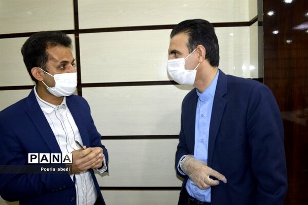 گردهمایی مدیران و روسای آموزش و پرورش استان بوشهر به صورت ویدئو کنفرانس