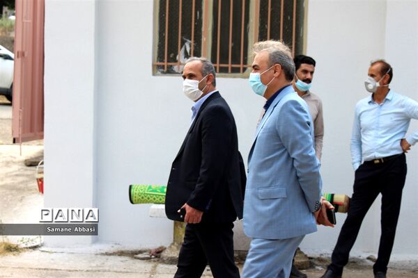 بازدید فرماندار و شهردار سوادکوه از پروژه مجتمع گردشگری دانش‌آموزی ورسک