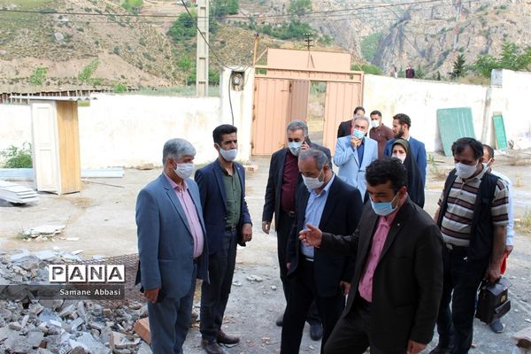 بازدید مدیرکل آموزش و پرورش مازندران از پروژه مجتمع گردشگری دانش‌آموزی ورسک