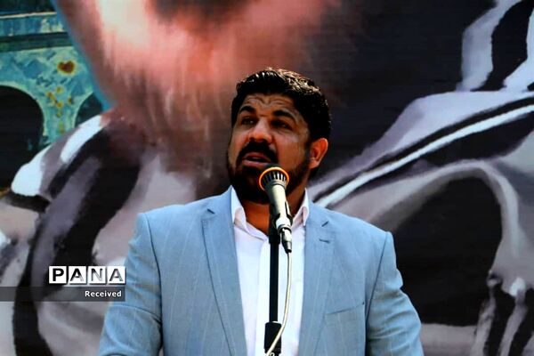 تشییع پیکر شهید مدافع حرم علی جمشیدی در نور