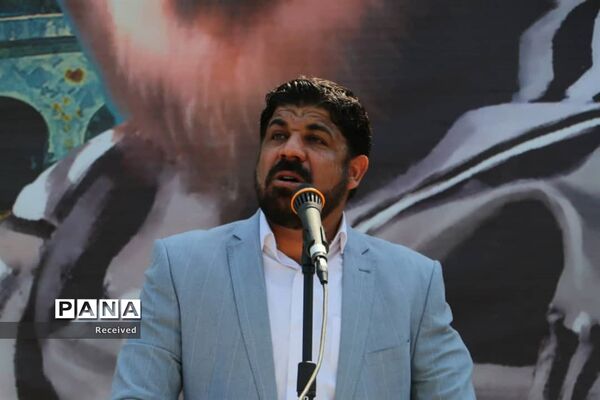 تشییع پیکر شهید مدافع حرم علی جمشیدی در نور