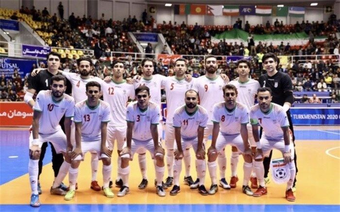 رنکنیگ فوتسال جهان؛ جایگاه تیم ملی فوتسال ایران بدون تغییر ماند
