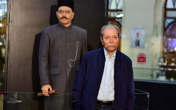 تندیس «علی نصیریان» در موزه سینما رونمایی شد