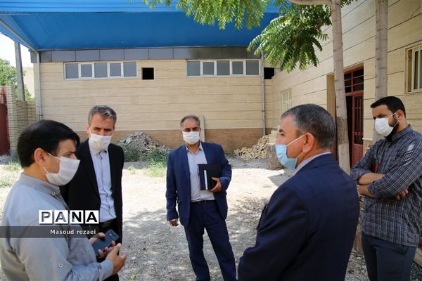 بازدید معاون پرورشی و فرهنگی اداره‌کل از کانون‌ها، دارالقرآن و پروژه‌های عمرانی منطقه میانه