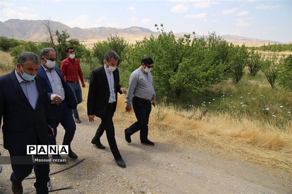 بازدید معاون پرورشی و فرهنگی اداره‌کل از کانون‌ها، دارالقرآن و پروژه‌های عمرانی منطقه میانه