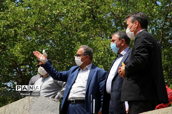بازدید معاون پرورشی و فرهنگی اداره‌کل از کانون‌ها، دارالقرآن و پروژه‌های عمرانی منطقه میانه