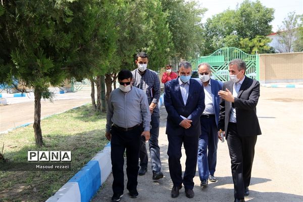بازدید معاون پرورشی و فرهنگی اداره‌کل از کانون‌ها، دارالقرآن و پروژه‌های عمرانی منطقه میانه