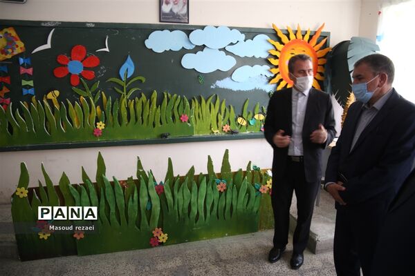 بازدید معاون پرورشی و فرهنگی اداره‌کل از کانون‌ها، دارالقرآن و پروژه‌های عمرانی منطقه میانه