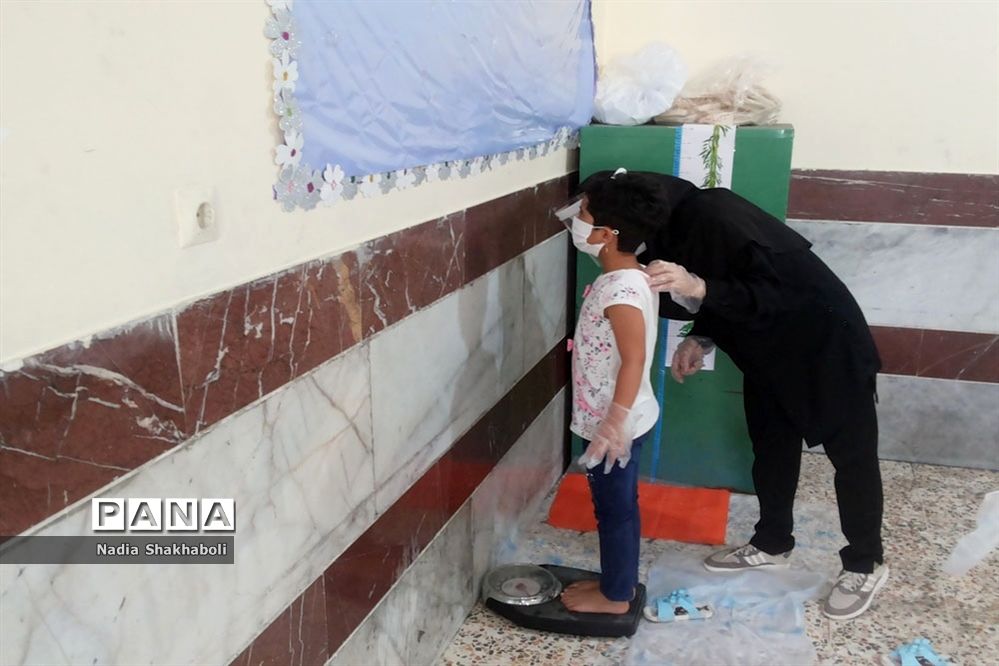 افتتاح پایگاه سنجش سلامت جسمانی و آمادگی تحصیلی نو آموزان بدو ورود به دبستان و پیش دبستان شهرستان بوشهر