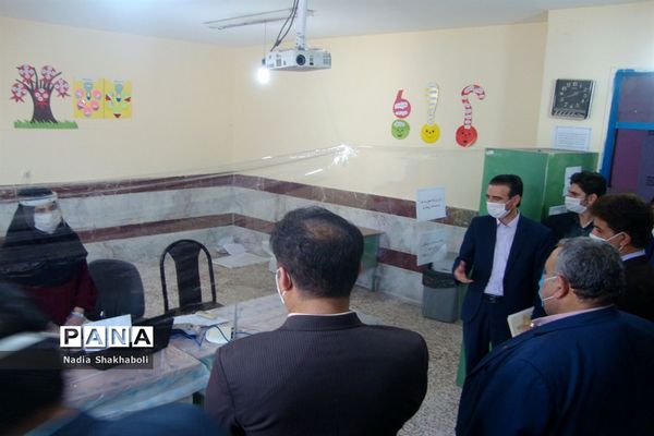 افتتاح پایگاه سنجش سلامت جسمانی و آمادگی تحصیلی نو آموزان بدو ورود به دبستان و پیش دبستان شهرستان بوشهر