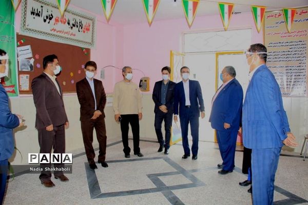 افتتاح پایگاه سنجش سلامت جسمانی و آمادگی تحصیلی نو آموزان بدو ورود به دبستان و پیش دبستان شهرستان بوشهر