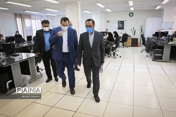 بازدید معاون وزیر و رئیس سازمان نهضت سوادآموزی از خبرگزاری پانا