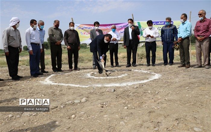 آغاز عملیات احداث دبستان ۳ کلاسه خیری شهید اندرزگو در رامهرمز