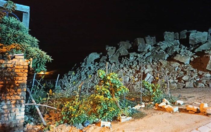 رانش زمین و ریزش کوه در شیراز