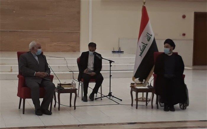 ظریف با عمار حکیم دیدار کرد