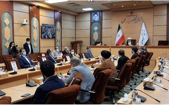 دیدار اعضای هیات رئیسه مجلس با دبیر شورای نگهبان
