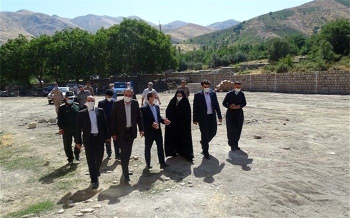 بازدید مدیر کل آموزش و پرورش کردستان از پروژه آموزشی در حال احداث روستای پایگلان