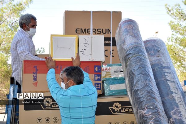 مراسم اهدا 50 سری جهیزیه به همت خیرین مرکز نیکوکاری شهرخوسف