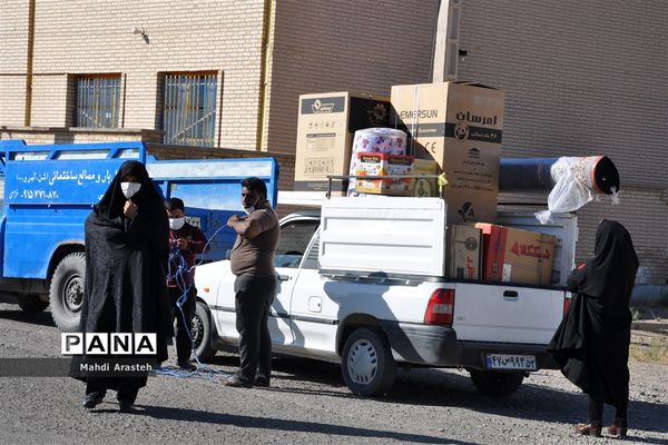 مراسم اهدا 50 سری جهیزیه به همت خیرین مرکز نیکوکاری شهرخوسف