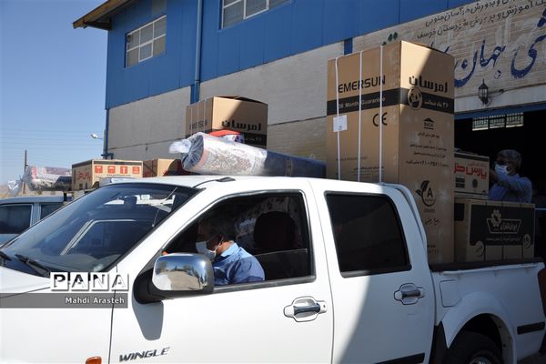 مراسم اهدا 50 سری جهیزیه به همت خیرین مرکز نیکوکاری شهرخوسف