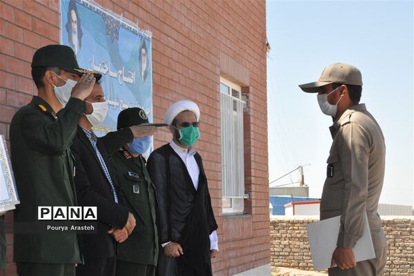 افتتاح ساختمان حوزه مقاوت بسیج شهید چمران شهرستان خوسف