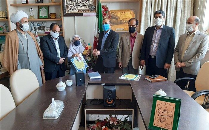 تجلیل  از برگزیدگان استانی جشنواره نوجوان سالم بخش جلگه رخ