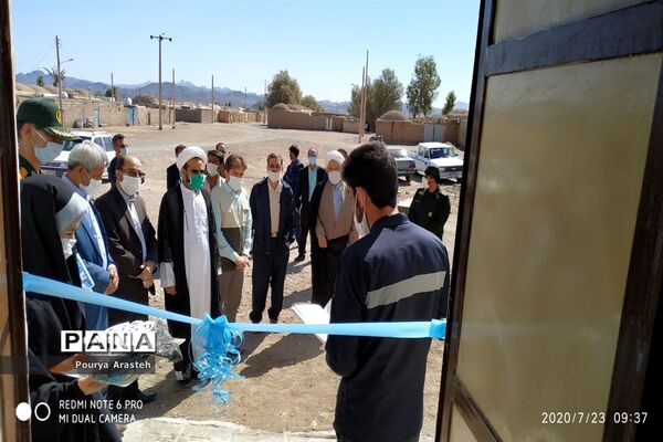 افتتاح کارگاه خیاطی معدن قلعه‌زری به همت ناحیه مقاومت بسیج شهرستان خوسف