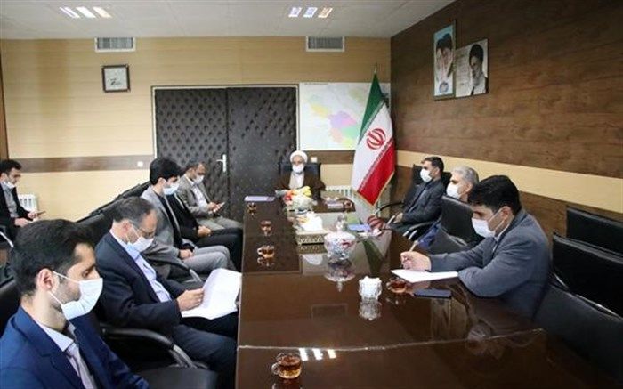 بازدید از پیش اعلام نشده رئیس کل دادگستری استان زنجان از حوزه قضایی خدابنده