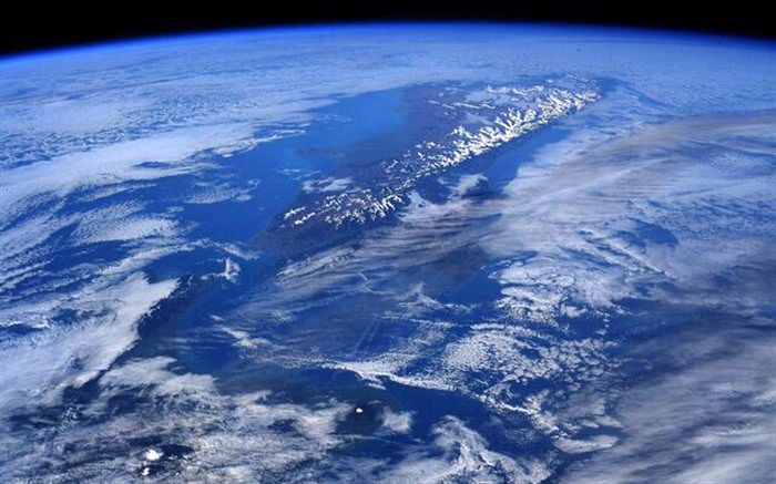 تصویر/ پس از طلوع خورشید بر فراز نیوزیلند!