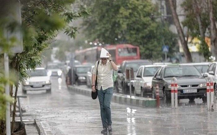 کاهش دما و تشدید بارش در استان‌های ساحلی خزر
