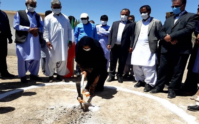 آغاز عملیات ساخت ۲ مدرسه در شهرستان میرجاوه