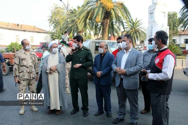 ضدعفونی معابر قائم‌شهر