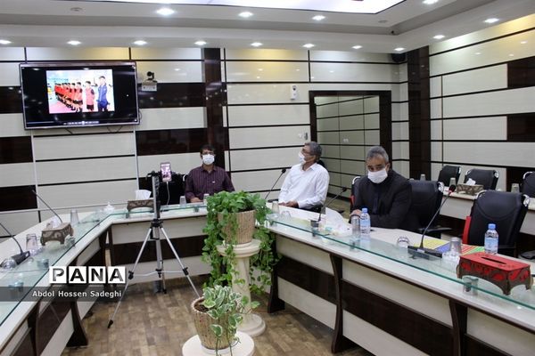 آیین تجلیل از دانش آموزان مدال آور مسابقات کشوری استان بوشهر